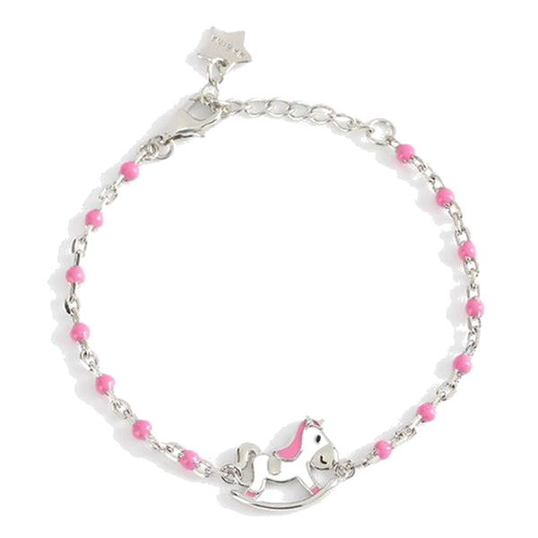 Bracciale Bambina Fiori in Argento Mabina Gioielli - Gioielleria Amadori