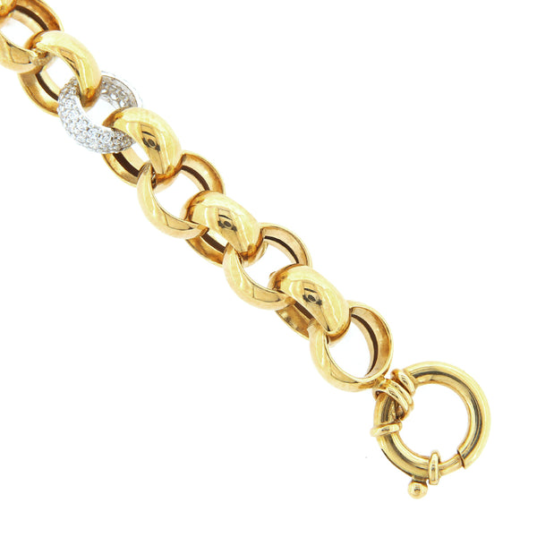 Bracciale Bambina Infinito Oro Giallo e Sfere Oro Bianco - Gioielleria  Amadori