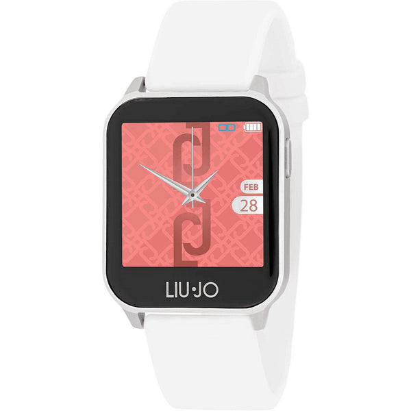 Orologio Donna Smartwatch Silver Cinturino Bianco Liu Jo Energy -  Gioielleria Amadori