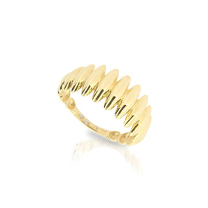 Anello Donna Fascia in Oro Giallo