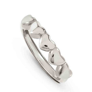 Anello Donna in Argento Armonica Cuore Nomination