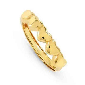 Anello Donna in Argento Gold Armonica Cuore Nomination