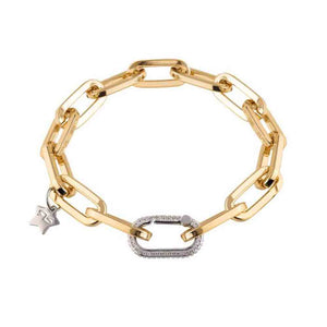 Bracciale Donna Diva con maglia liscia piccola Rebecca Gioielli