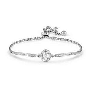 Bracciale Donna RoyalDream Ovale con Cristalli bianchi e Zirconi Nomination