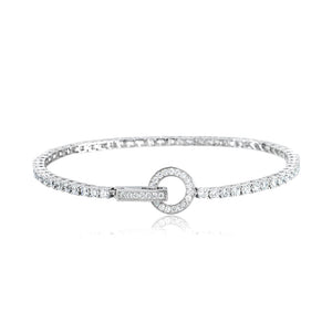 Bracciale Donna Tennis Club in Argento Mabina Gioielli