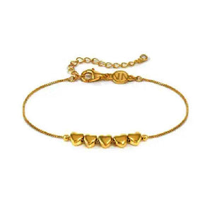 Bracciale Donna in Argento Gold Armonica Cuore Nomination