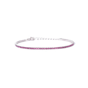 Bracciale Donna in Argento Mini Tennis Tormalina Mabina Gioielli