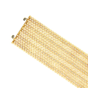 Bracciale Donna in Oro Giallo Maglia Stile Antico