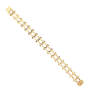 Bracciale Donna in Oro Giallo Stile Antico