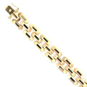 Bracciale Donna in Oro Giallo Stile Antico