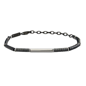 Bracciale Uomo Acciaio ed Ematite B Rocks Breil