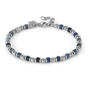 Bracciale Uomo Instinctstyle Sea Edition con Pietre Blu Nomination