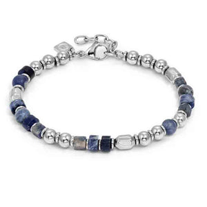 Bracciale Uomo Instinctstyle Sea Edition con Pietre Blu Nomination