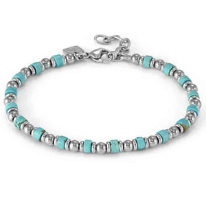 Bracciale Uomo Instinctstyle Sea Edition con Pietre Turchese Nomination