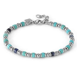 Bracciale Uomo Instinctstyle Sea Edition con Pietre Turchese Nomination