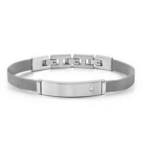 Bracciale Uomo SeaLover Placca con Zircone Nomination