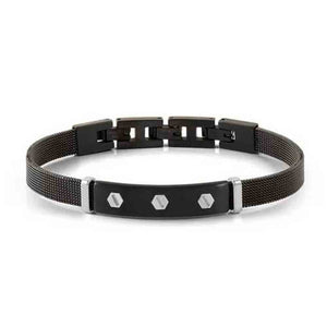 Bracciale Uomo SeaLover SeaLover Placca con 3 Dadi Nomination