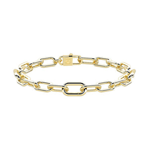 Bracciale in Acciaio Gold Componibile By You Bon Ton 732349 Kidult