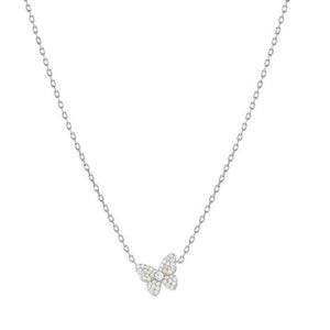 Collana Donna in Argento SweetMadame Farfalla con pavé di Cubic Zirconia Nomination