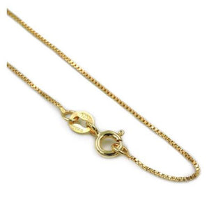 Collana in Oro Giallo 1,8 g con Maglia Veneziana