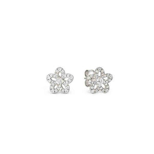 Orecchini Donna Argento SweetMadame Fiore con pavé di Cubic Zirconia Nomination