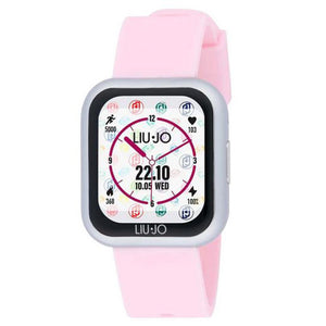 Orologio Donna Smartwatch Voice Mini Silver Cinturino Rosa Liu Jo