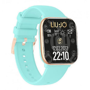 Orologio Donna Smartwatch Voice Rainbow Rose Cinturino Acquamarina Liu Jo