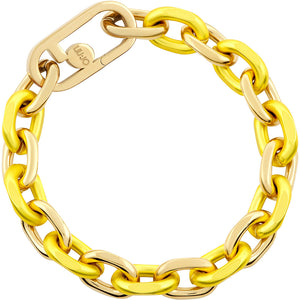 Bracciale Donna Acciaio Funny Colors Gold Giallo Liu Jo Luxury