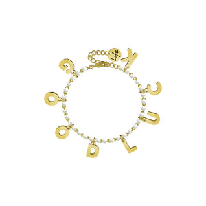 Bracciale Symbols Gold Good Luck Life 731586 Kidult