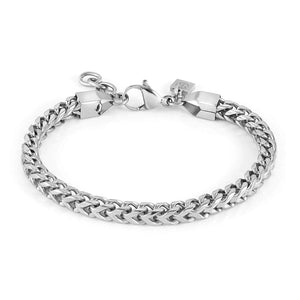 Bracciale Uomo Acciaio B-Yond Liscia Silver Nomination