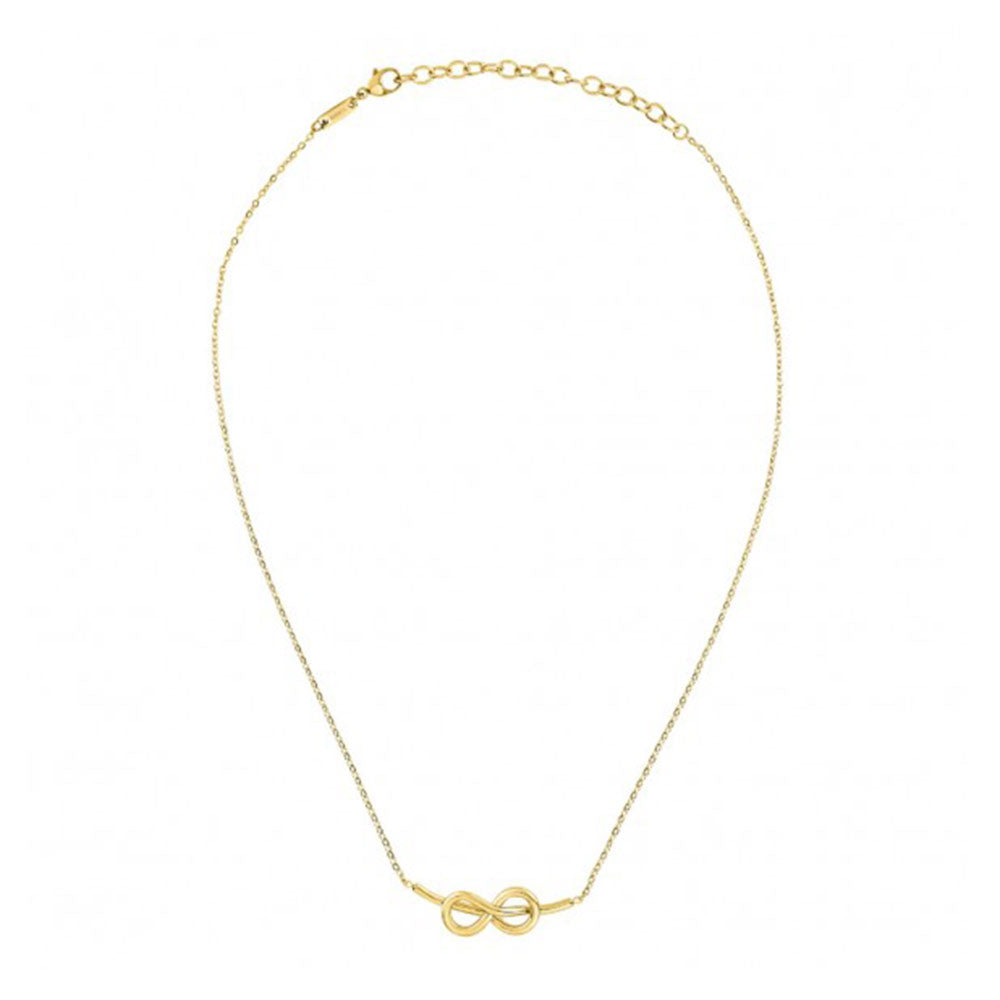 Collana Donna Acciaio Gold B ME Infinito Breil Gioielleria Amadori