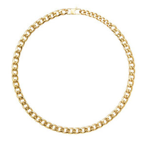 Collana Uomo Acciaio Block Chain Gold Breil