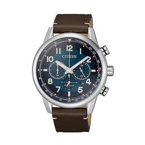 Cronografo Uomo Eco Drive Blu Crono Military Citizen