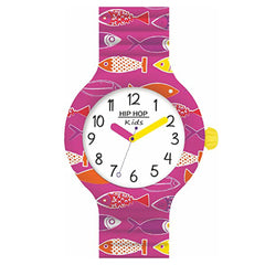 Orologio Bambino Kids Fun Pesci Celeste HWU1159 Hip Hop