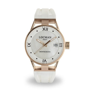 Orologio Donna Montecristo Bianco Rose Gold Locman